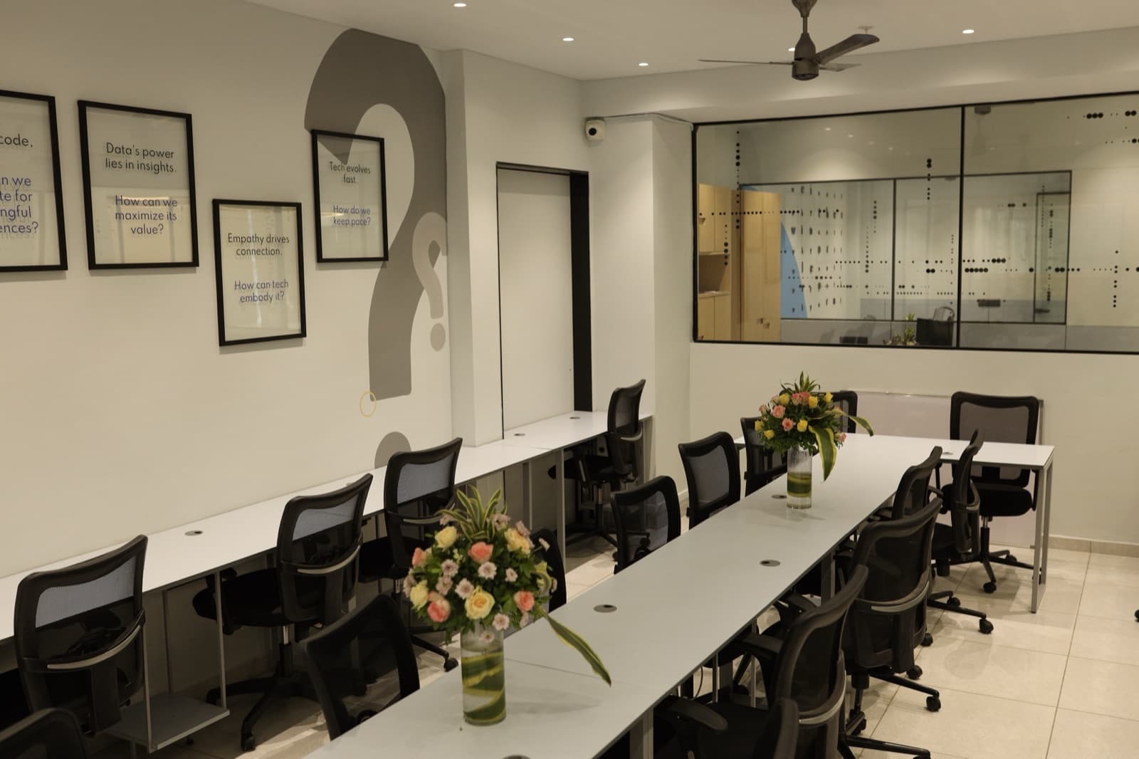 Flexi desks at OORA Co-working in Mota Varachha, Surat